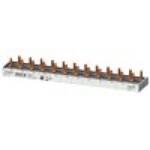 Compact pin busbar 10 mm2 connection AS 12x CBE 1 MW fingersafe