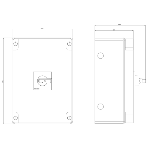 SENTRON switch disconnector 3LD in enclosure Maintenance and repair switch
