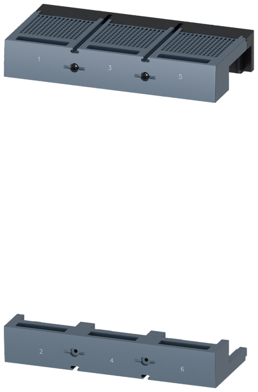terminal cover short 3pole 1unit accessory for 3VA55 3VA65
