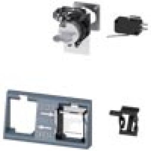 Local electric close key operation with IKON lock
