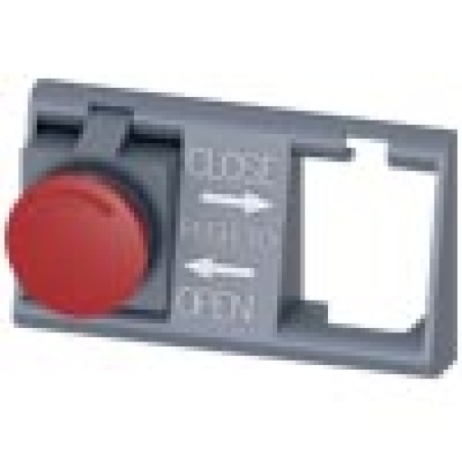 Emergency OPEN button mushroom pushbutton