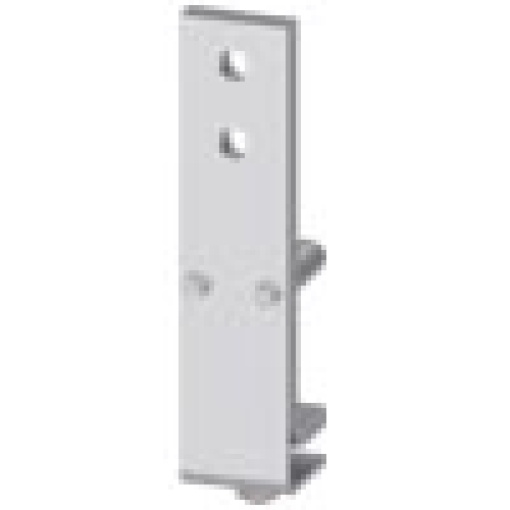 Front connection DIN 43673 double hole top 1 unit for size 1 12502000 A