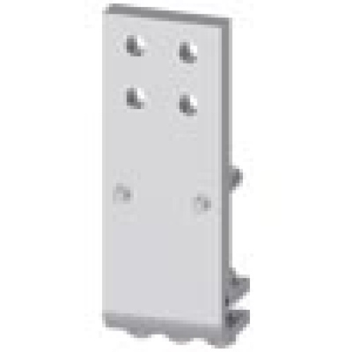 Front connection DIN 43673 double hole top 1 unit for size 2 2500 A