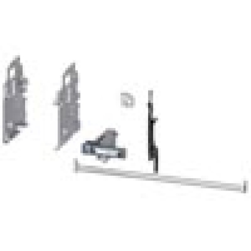 Conversion kit for converting fixedmounted circuit breakers into withdrawabl