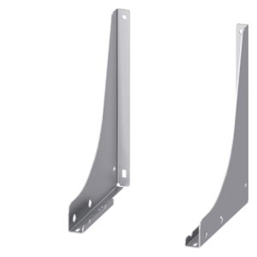 Support bracket for vertical mounting of a fixedmounted circuit breaker