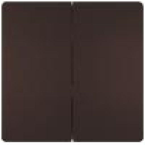DELTA style rocker double neutral for twocircuit switch chocolate