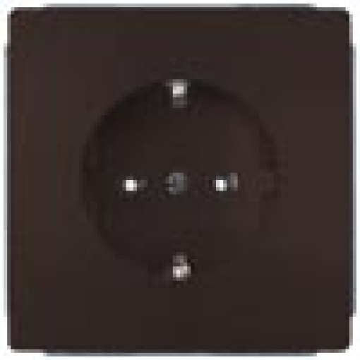 DELTA style SCHUKO socket outlet chocolate