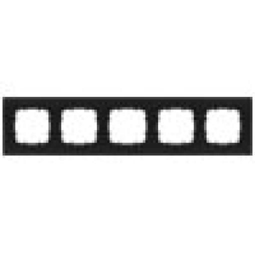 DELTA miro Frame 5fold Color Soft Black Dimensions 374x90 mm