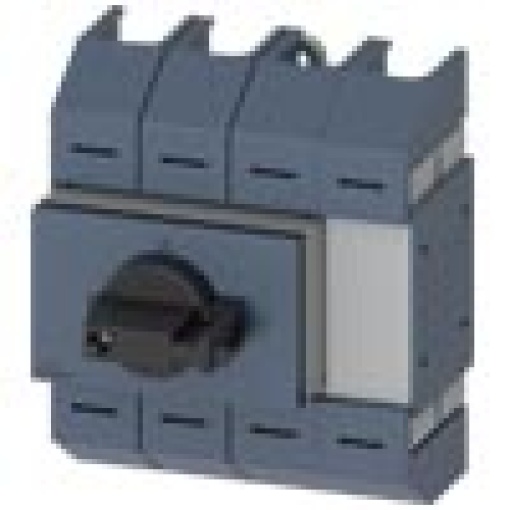 Switch disconnector 80 A size 02 4pole front operating mechanism center