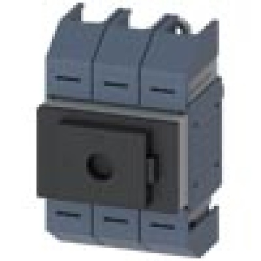 Switch disconnector 80 A size 02 3pole front operating mechanism center