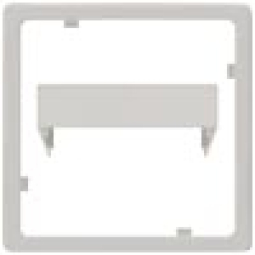 Isystem Motion detector adapter frame titanium white