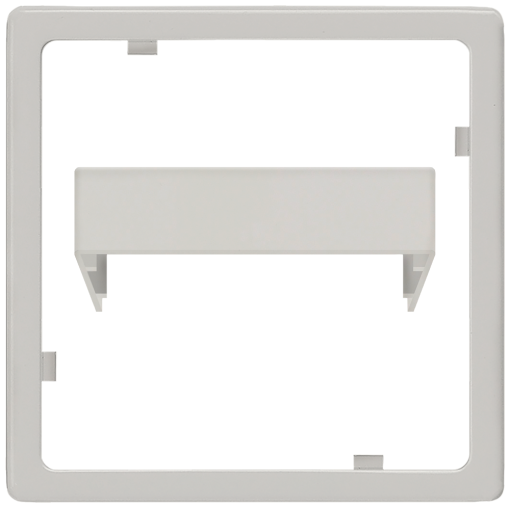 Isystem Motion detector adapter frame titanium white