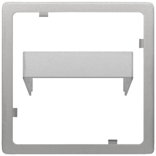 Isystem Motion detector adapter frame aluminium metallic