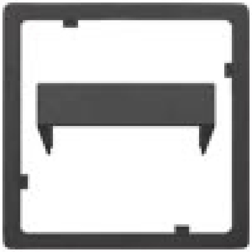 Delta style Motion detector adapter frame anthracite