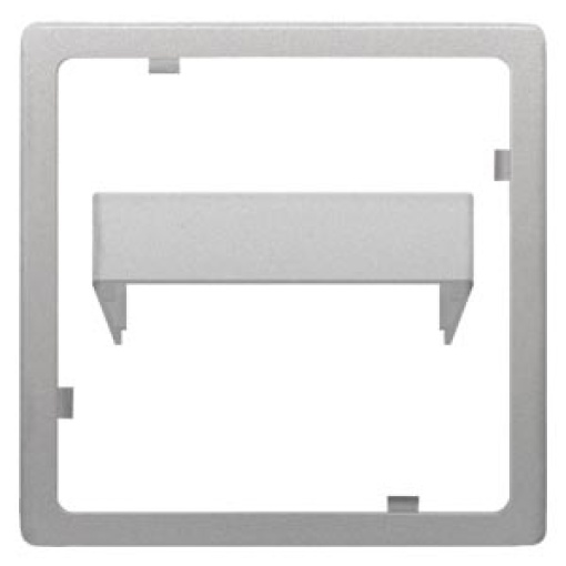 Delta style Motion detector adapter frame platinum metallic