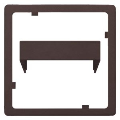 Delta style Motion detector adapter frame chocolate