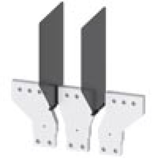 bus connectors broadened front mounted 3 units accessory for plugin unit 3