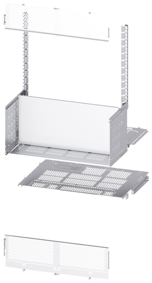 SIVACON S4 separation rear 1 x ACB main busbar single W 800 mm D 80010