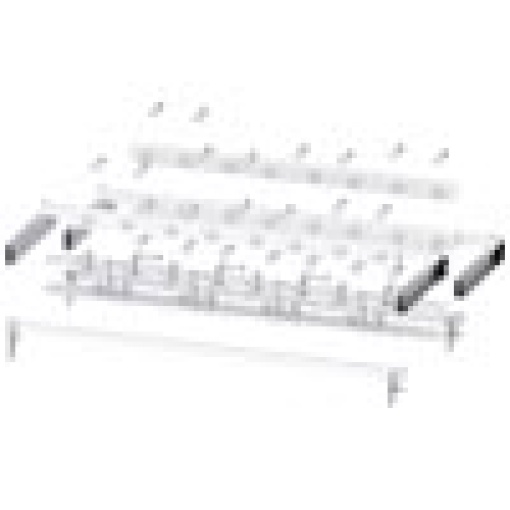 SIVACON S4 3WA connection main busbar rear single 34pole size III 4000 A