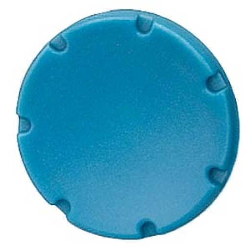 Button blue flat for pushbutton