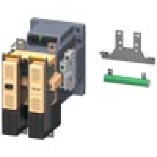 Contactor size 4 2pole DC3 and 5 75 A auxiliary switch 21 2 NO  1 NC A