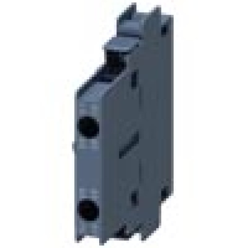 Auxiliary switch 1 NO1 NC EN 50005 10 mm Sz S0S12 motor contactors 2pole