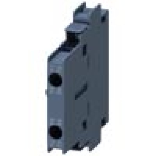 Auxiliary switch 2 NC EN50005 10 mm Sz S3S12 for motor contactors 2pole