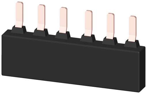 3ph busbar for 2 circuit breakers S2 modular spacing55 mm