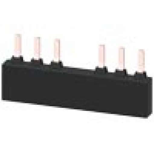 3ph busbar for 2 circuit breakers S2 modular spacing 75 mm