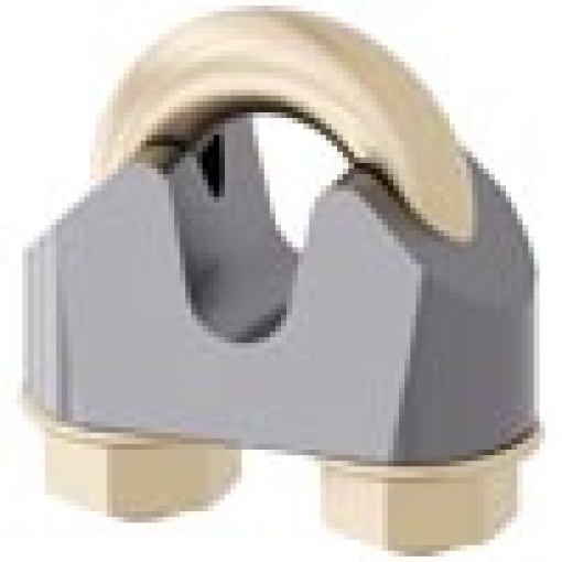 Rope clamp 5 mm packaging as set 4 units