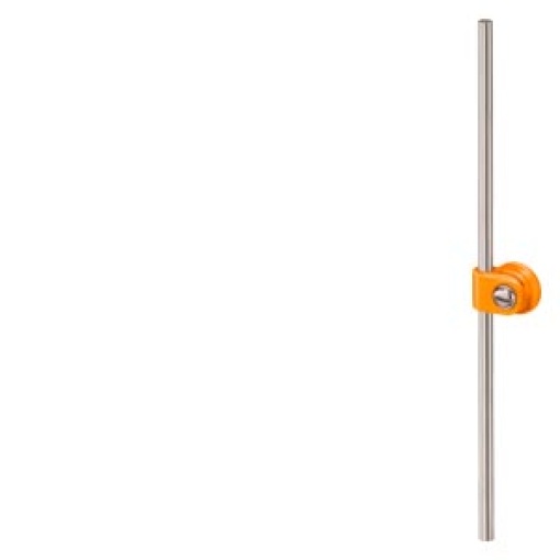 ROD ACTUATOR WITH CLAMPING UNIT WITH MOULDEDPASTIC ROD