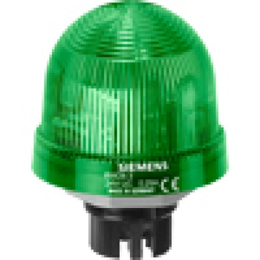 Integrated signal lamp rotating light LED 24 V green