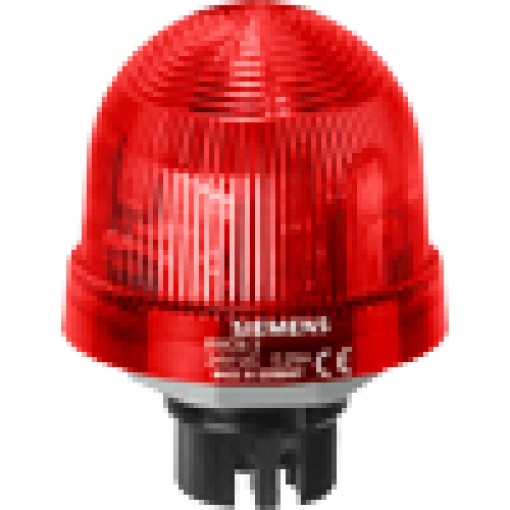 Integrated signal lamp continuous light 12230 V UC red