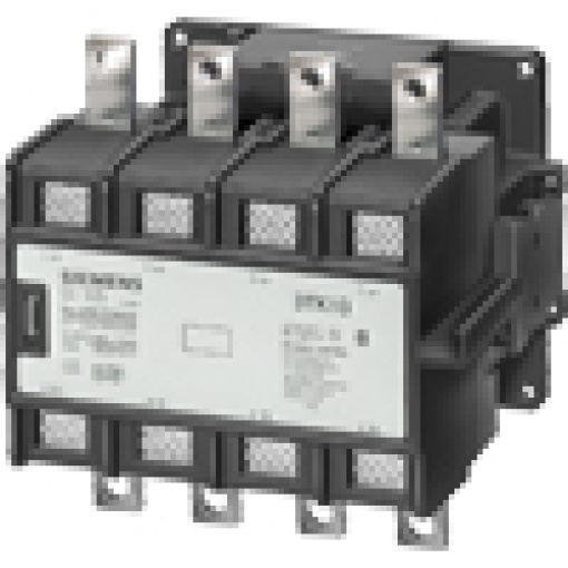 Contactor AC1 4pole 200 A main contacts 4 NO auxiliary contacts 2 NO  2
