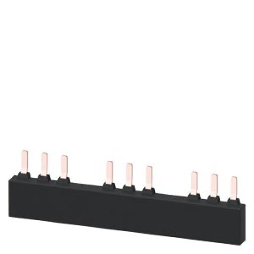 3ph busbar for 3 circuit breakers S2 modular spacing 75 mm
