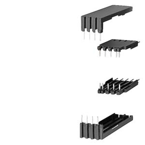 Soldering pin adapter for contactors with added 4pole auxiliary switch