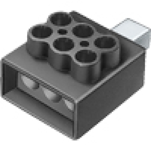 Accessory for switch 3NP401 and 3NP407 triple terminal for mounting to SIGUT 