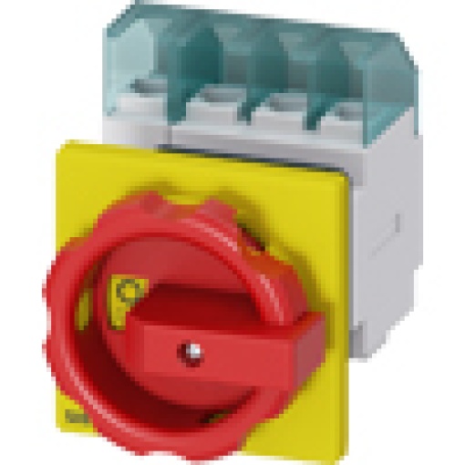 SENTRON 3LD switch disconnector EMERGENCY OFF switch 4pole Iu 25 A