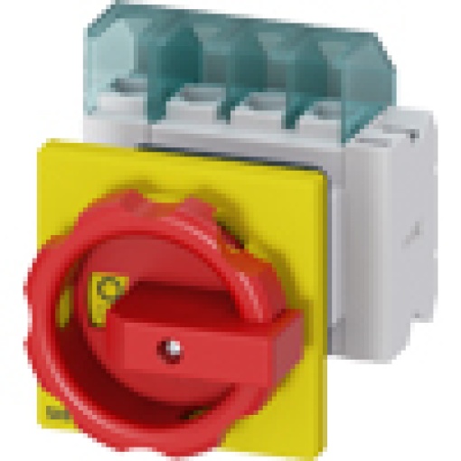 SENTRON 3LD switch disconnector EMERGENCY OFF switch 4pole Iu 25 A