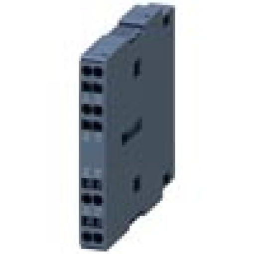 Auxiliary switch 1 NO1 NC EN50012 lateral 10 mm for motor contactors S0S12