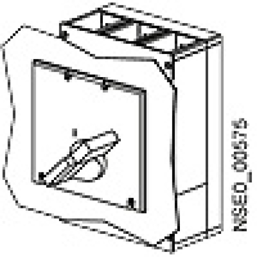 accessory for VL160X VL160 VL250 masking frame for door cutout IP40 for 