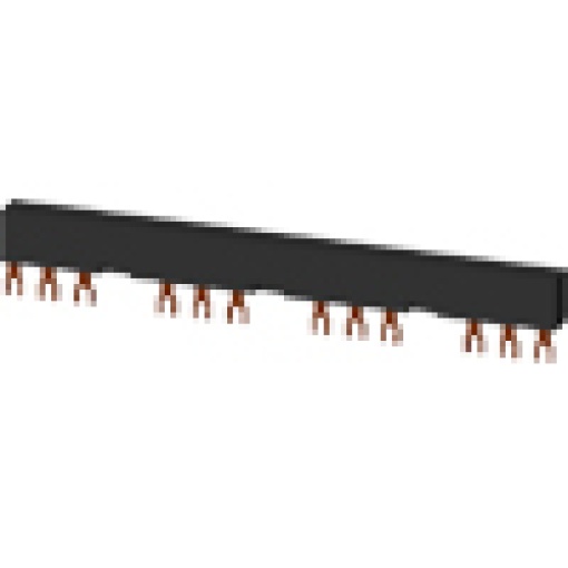 4ph busbars modular spacing 63 mm for 3 switches connections in fork shape