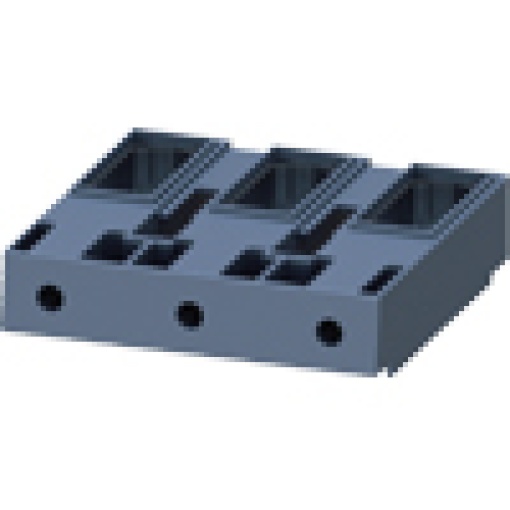 Box terminal block for contactor size S6 3RT15 for overload relay 3RB105