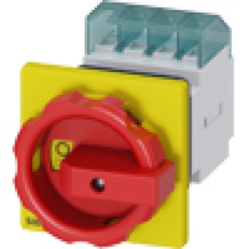 SENTRON 3LD switch disconnector EMERGENCY OFF switch 4pole Iu 16 A