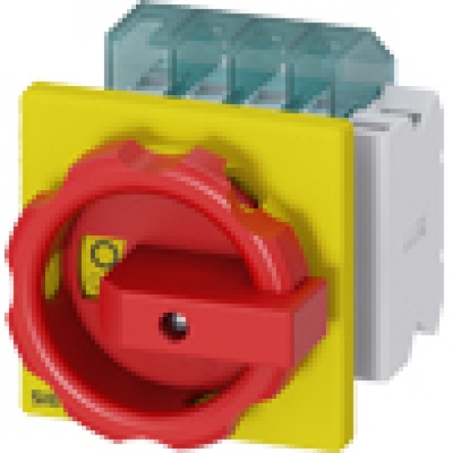SENTRON 3LD switch disconnector EMERGENCY OFF switch 4pole Iu 16 A