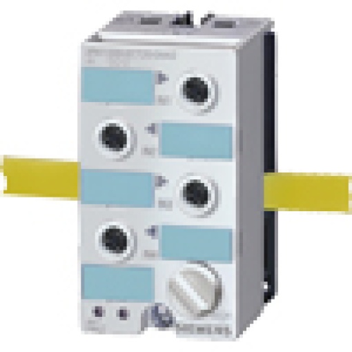 ASi compact module K45 IP67 digital 4x1 input max 200 mA PNP 4xM8 socket