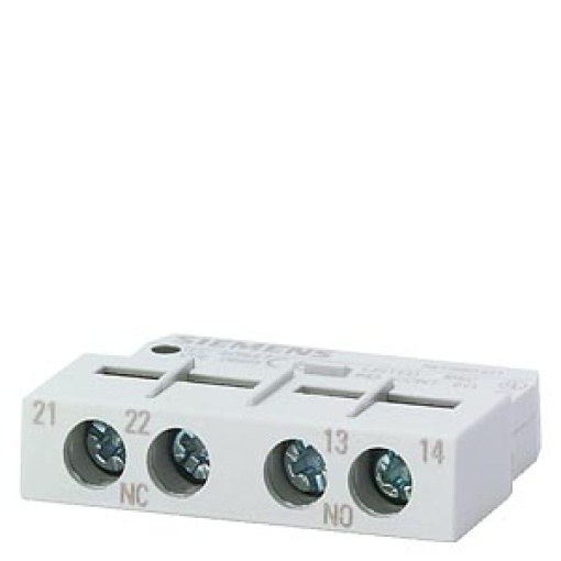 Auxiliary switch transverse screw terminal 2 NO for circuit breaker S00S3
