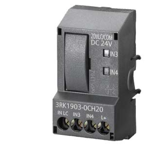 2 DI 24 V DC COM control module for ET 200S High Feature Starter for ET 200S