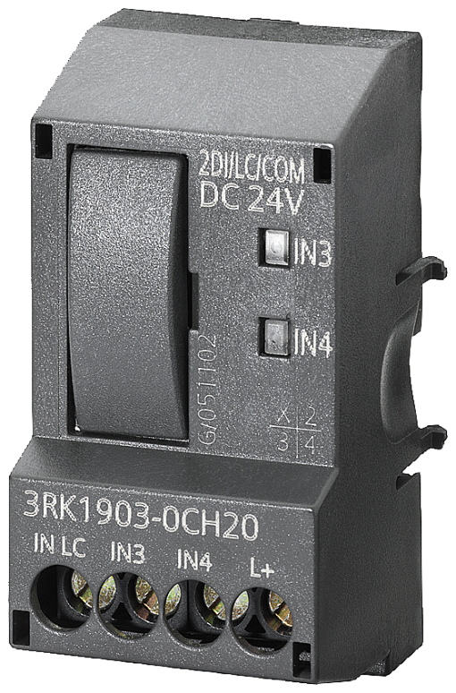 2 DI 24 V DC LC COM control module for ET 200S High Feature Starter for ET 200S