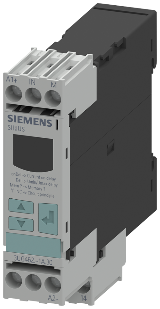Digital monitoring relay current monitoring 225 mm von 01 to 10 A ACDC